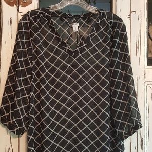Old navy sheer blouse
